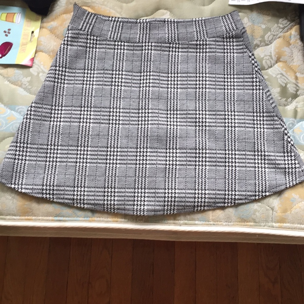Brandy Melville Plaid Miniskirt
